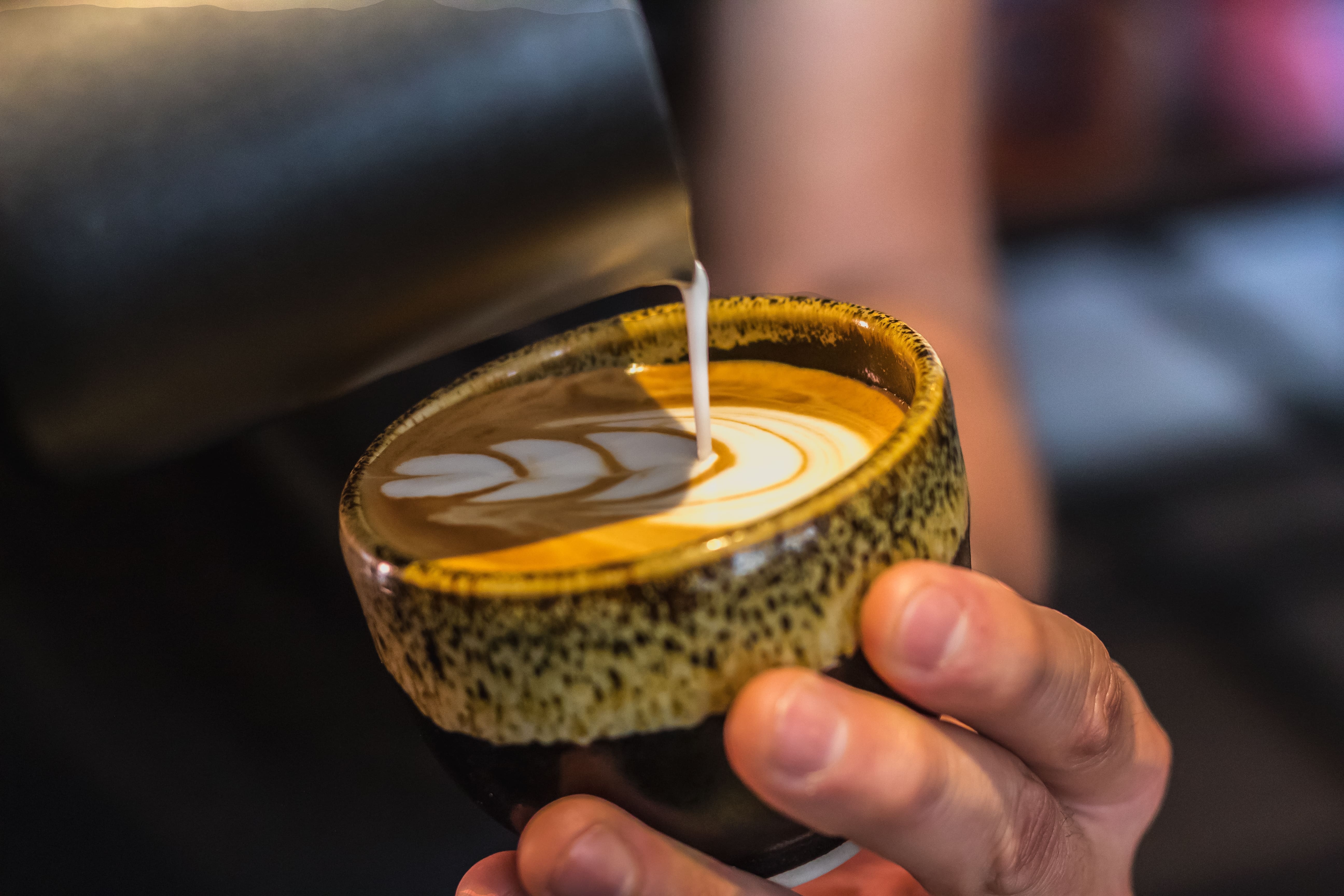 closeup shot of a male doing a latte art 2025 02 07 22 56 53 utc
