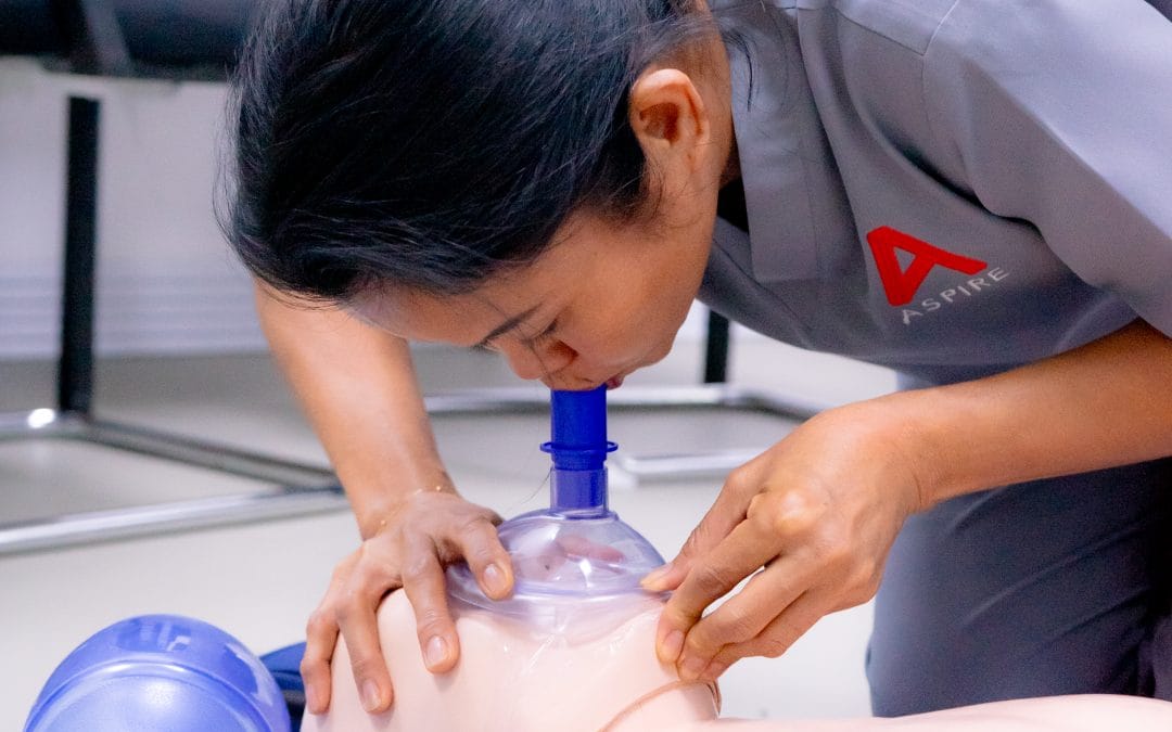 Basic life support training